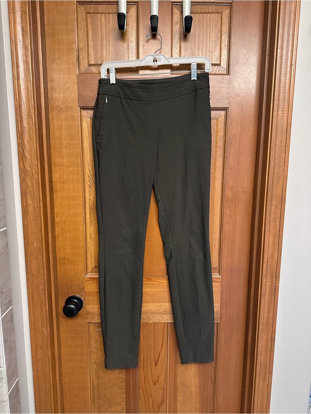 Retucci Olive Green Ponte Pants
